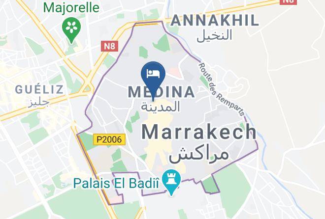 Marrakesh - Riad Ima Ia Marrakech Maps