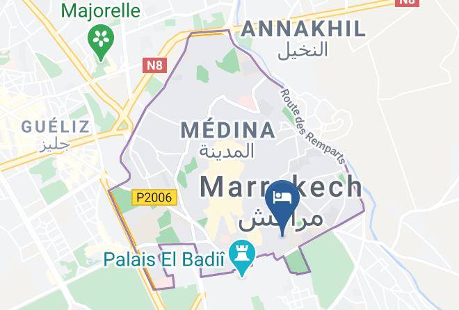 Marrakesh - Riad Imilchil Maps