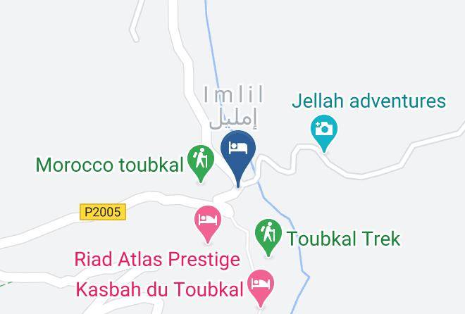 Marrakesh Tensift El Haouz - Riad Imlil Maps