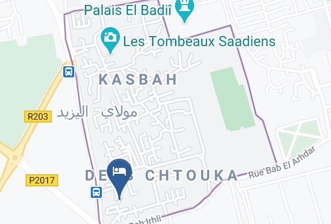 Marrakesh - Riad Inaka Maps