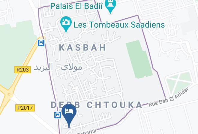 Marrakesh - Riad Inaya Maps