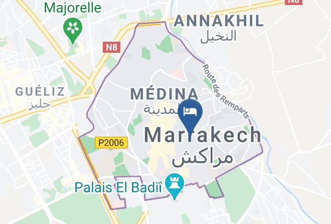Marrakesh - Riad Isabel Maps