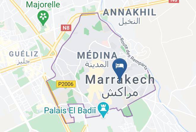 Marrakesh - Riad Isis Maps