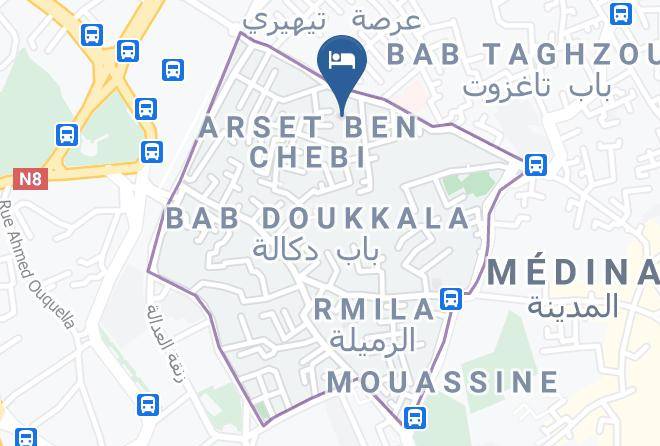 Marrakesh - Riad Itry Maps