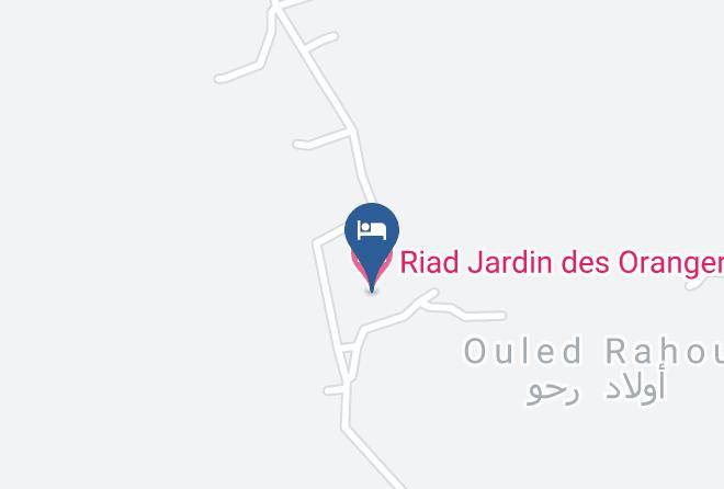 Souss Massa Draa - Riad Jardin Des Orangers Maps