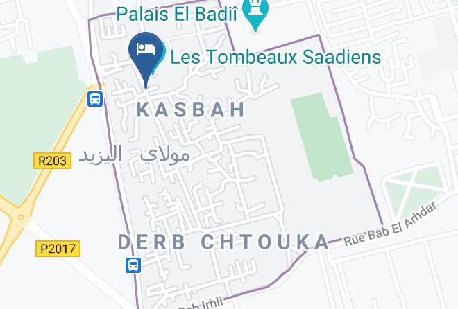 Marrakesh - Riad Jibril Maps