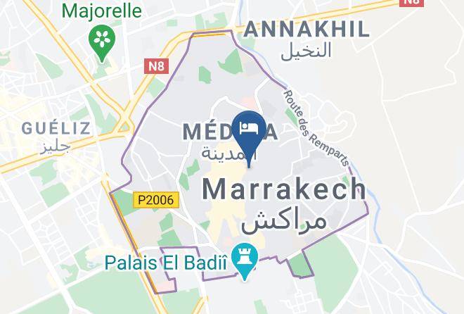 Marrakesh - Riad Johara Maps