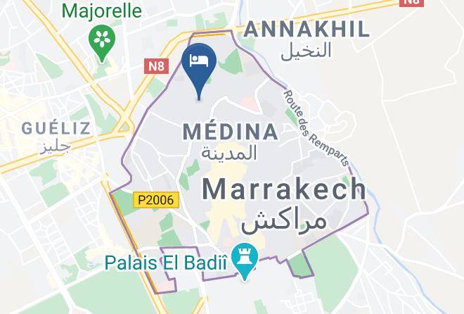 Marrakesh - Riad Kadi Maps