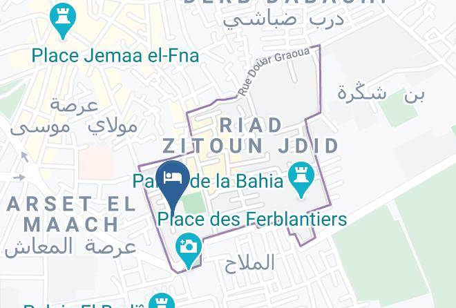 Marrakesh - Riad Kaiss Marrakech Maps