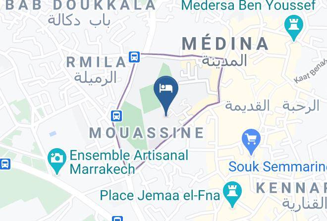 Marrakesh - Riad Kalila Maps