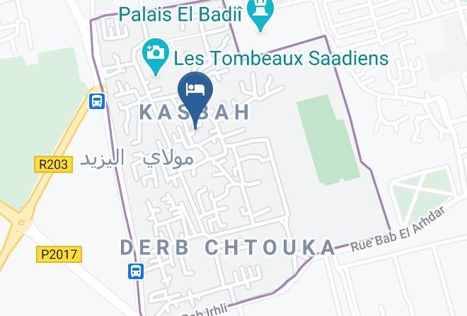 Marrakesh - Riad Kantarell Maps