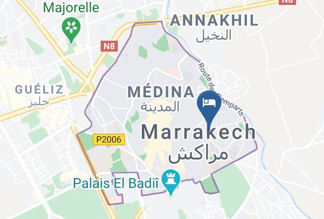 Marrakesh - Riad Karmanda Maps