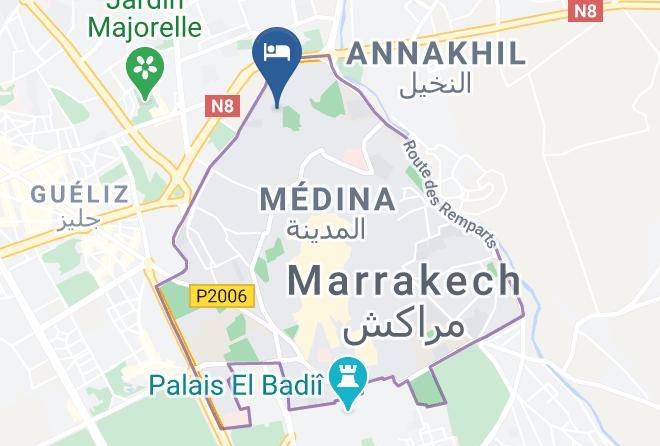 Marrakesh - Riad Kbour & Chou Maps