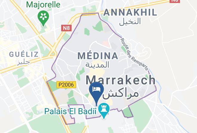 Marrakesh - Riad Kech Maps
