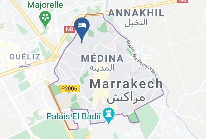 Marrakesh - Riad Kheirredine Maps