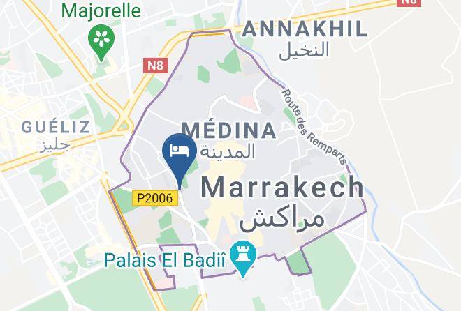 Marrakesh - Riad Koutoubia Royal Maps