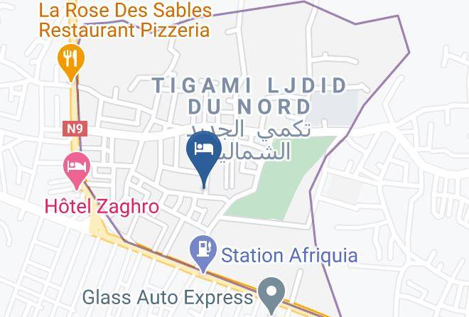 Meknes Tafilalet - Riad Ksar Aylan Maps