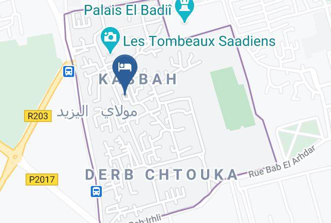 Marrakesh - Riad L'arganier Maps
