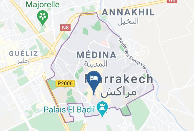Marrakesh - Riad L'heure D'ete Maps
