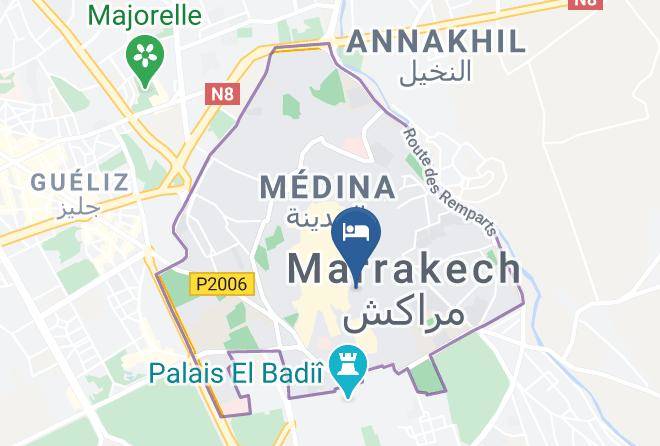 Marrakesh - Riad La Cigale Maps