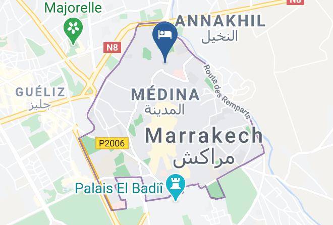 Marrakesh - Riad La Famille Maps