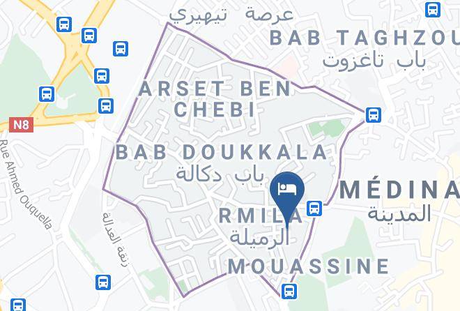 Marrakesh - Riad La Parenthese Maps