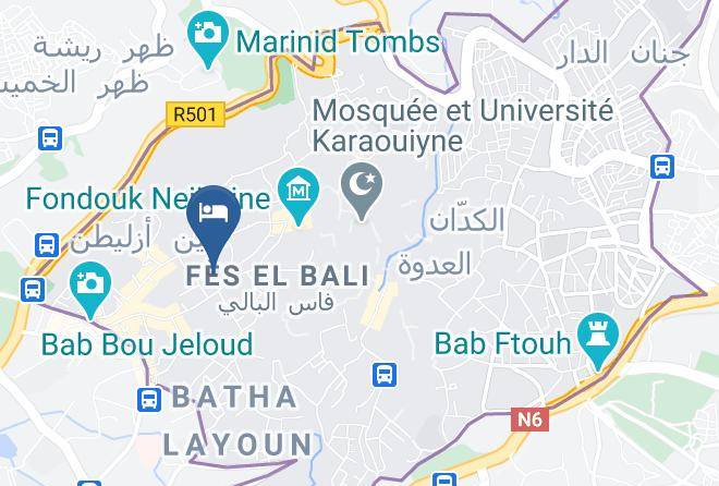 Fez - Riad Laaroussa Maps
