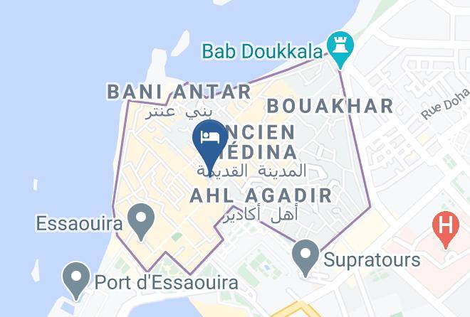 Essaouira - Riad Labadi Essaouira Maroc Maps
