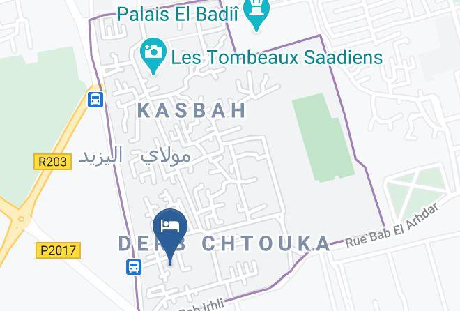Marrakesh - Riad Laksiba Maps