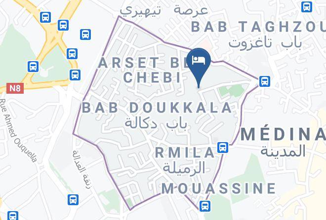 Marrakesh - Riad Lala Jawhara Maps