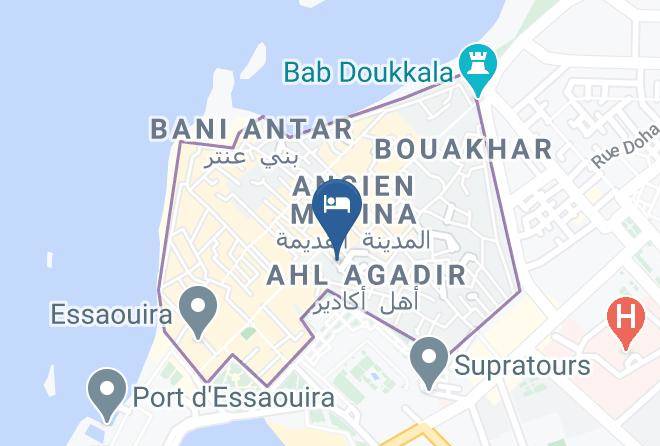 Essaouira - Riad Chakir Mogador Maps