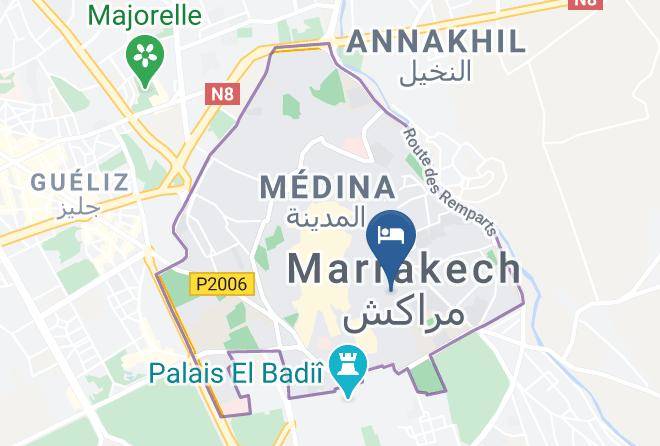 Marrakesh - Riad Laora Maps
