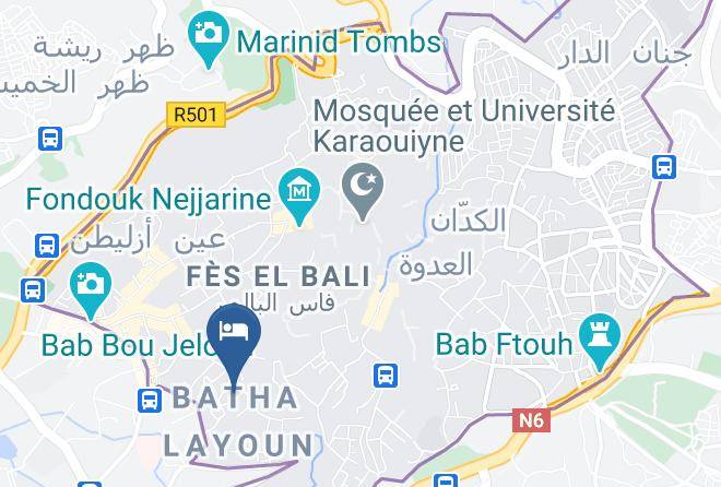 Fez - Riad Layla Maps