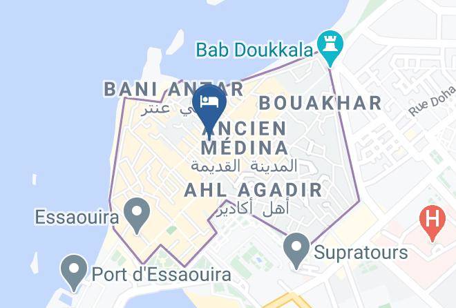 Essaouira - Riad Laylati Maps