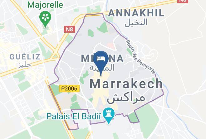 Marrakesh - Riad Le J Maps