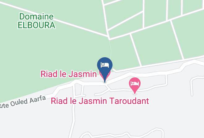 Souss Massa Draa - Riad Le Jasmin Maps