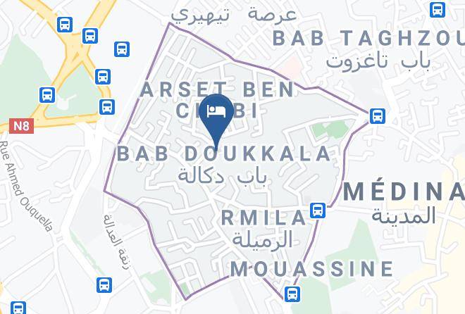 Marrakesh - Riad Le Limoun Maps