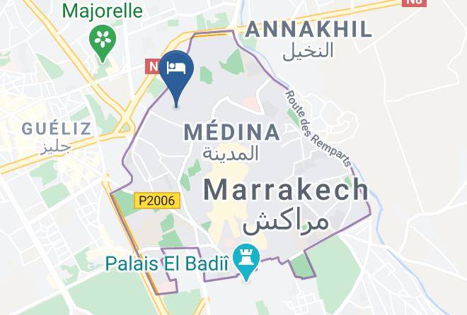 Marrakesh - Riad Le Plein Sud Maps