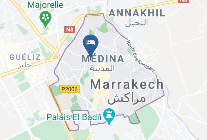 Marrakesh - Riad Lena & Spa Maps