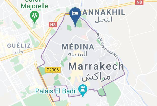 Marrakesh - Riad Les Inseparables Maps