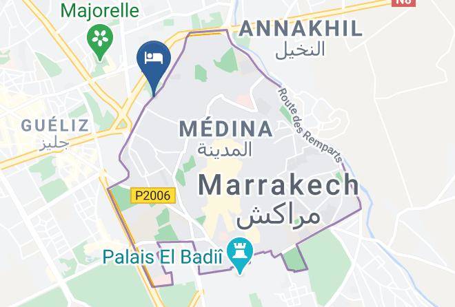 Marrakesh - Riad Les Lauriers Blancs Maps