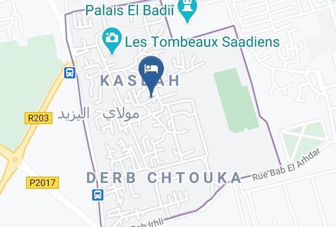 Marrakesh - Riad Les Reves De Marrakech Maps
