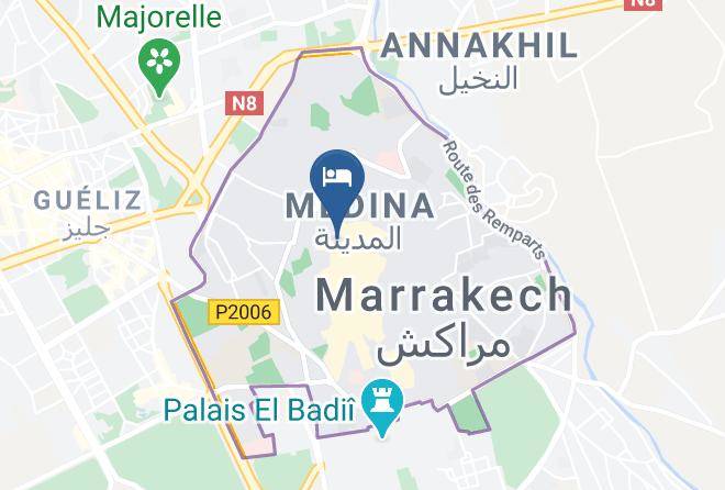 Marrakesh - Riad Libitibito Maps