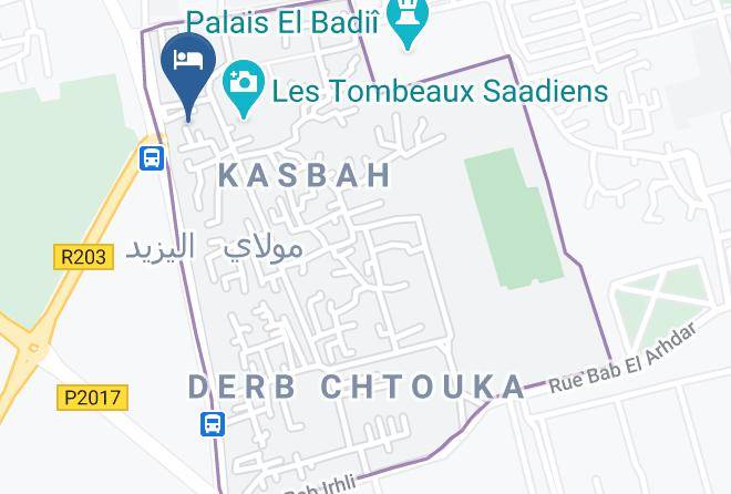 Marrakesh - Riad Lilen Maps