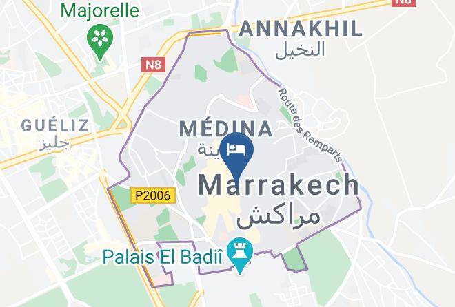 Marrakesh - Riad Lola Maps