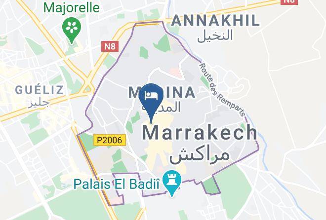 Marrakesh - Riad Lorsya Maps