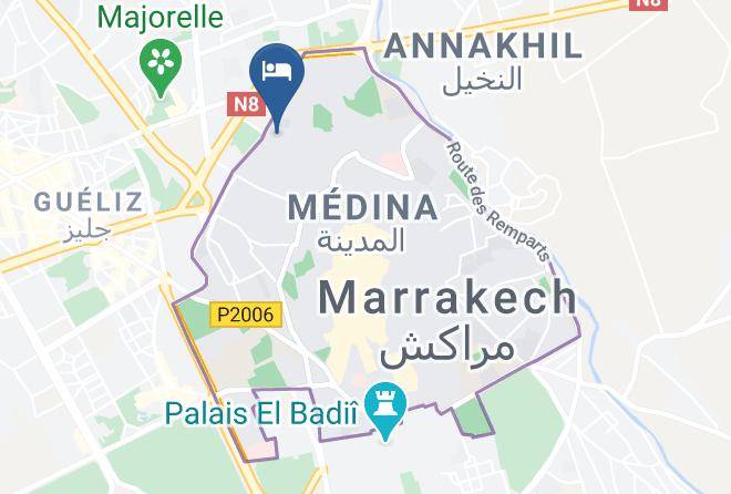 Marrakesh - Riad Losra Marrakech Maps