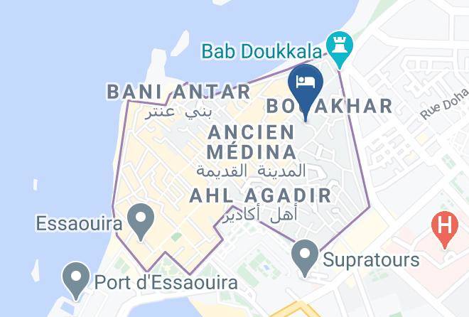 Essaouira - Riad Loubana Maps