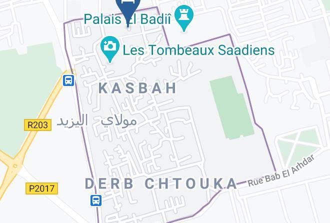 Marrakesh - Riad Louhou Maps