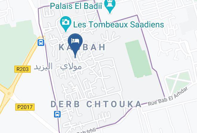 Marrakesh - Riad Lydines By Angsana Riads Collection Maps